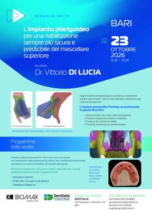 2658807 Di Lucia impianto pterigoideo brochure A4 23 ottobre 2026 BARI